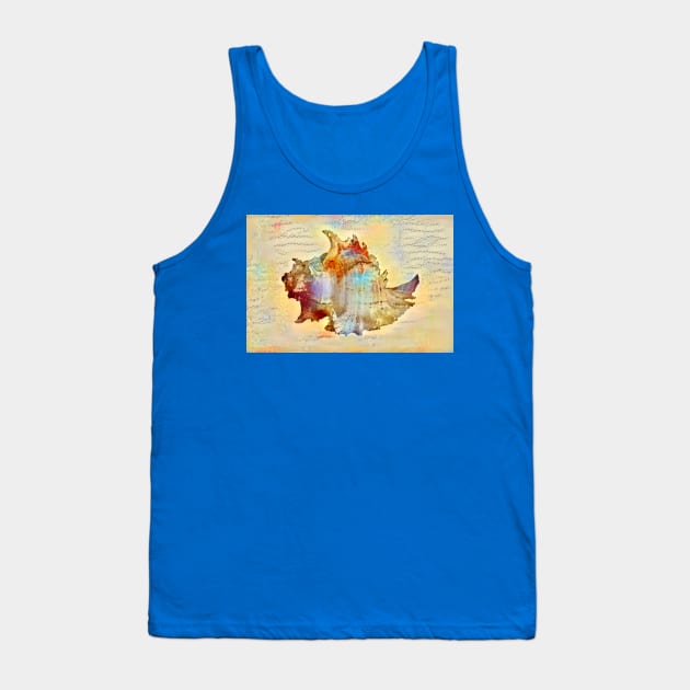 Caracol Rosada Tank Top by ArtlyStudio